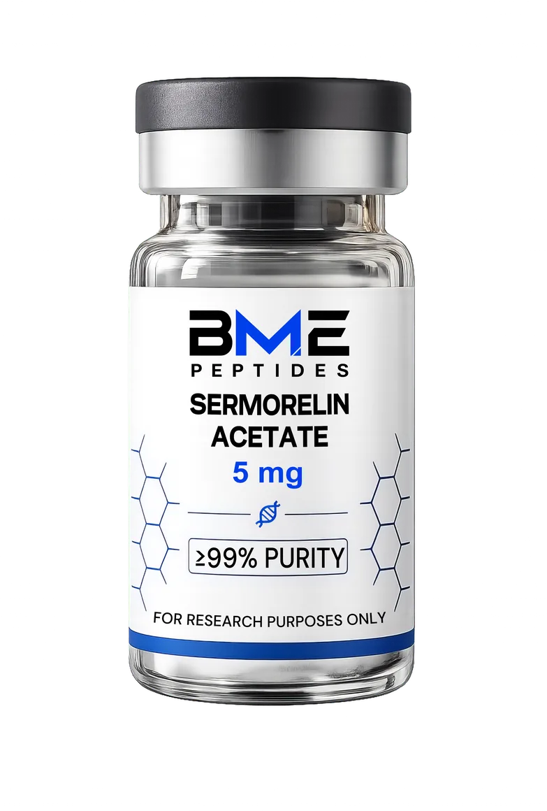 Sermorelin Acetate 5mg — research vial